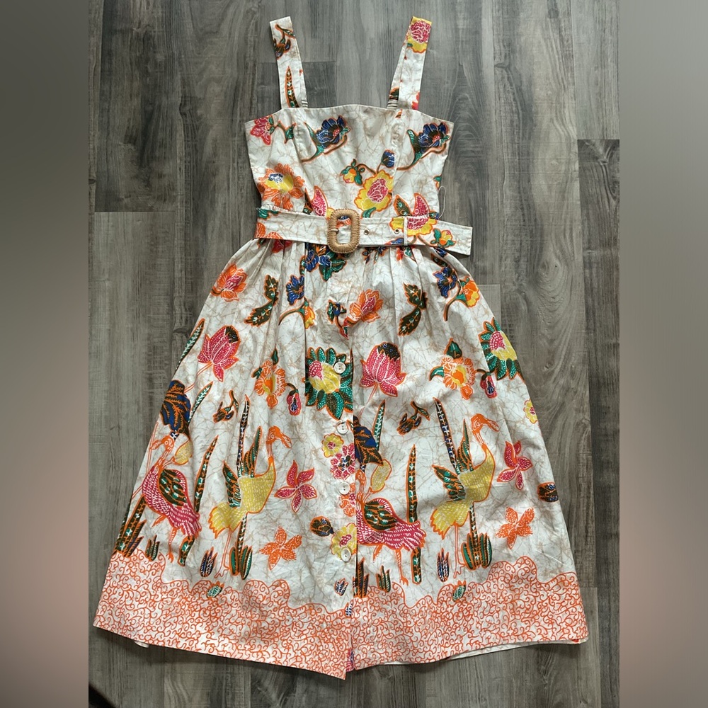 Cara Cara Candice Belted Dress Size Small - Picture 2 of 6